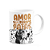 Caneca - Amor de quatro patas - Cachorro Beagle - Imagem 2