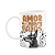 Caneca - Amor de quatro patas - Cachorro Doberman - Imagem 1
