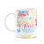 Caneca Floral Professor - A melhor professora do mundo - Imagem 1