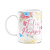 Caneca Floral Professor - Feliz dia do professor - Imagem 1