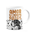 Caneca - Amor de quatro patas - Cachorro Bernese - Imagem 2