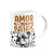 Caneca - Amor de quatro patas - Cachorro Buldogue inglês - Imagem 2