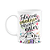 Caneca Funny Professora - Ensina com amor - Imagem 1