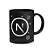 Caneca Geek Dev Programador - Next JS - 325ml preta - Imagem 2