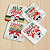 Porta copos decorativo Funny Natal - Emborrachado c/4 pçs - Imagem 2