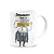 Caneca Divertida Flork - Você é o meu malvado favorito! com nome - Imagem 2