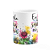 Caneca Amor e fé - Eu e minha casa serviremos ao senhor - Imagem 3