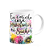 Caneca Amor e fé - Eu e minha casa serviremos ao senhor - Imagem 2