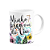 Caneca Amor e fé - Minha força vem do céu - Imagem 2