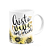 Caneca Amor e fé - Cristo vive em mim - 325ml branca - Imagem 2