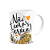 Caneca Amor e fé - Não temas, creia! - 325ml branca - Imagem 2