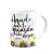 Caneca Amor e fé - Aquele que te guarda não dorme - Imagem 2
