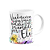 Caneca Amor e fé - Você nunca viveu sem ser amado por ele - Imagem 2