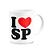 Caneca I Love SP - São Paulo - 325ml branca - Imagem 2