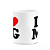 Caneca I Love MG - Minas Gerais - 325ml branca - Imagem 3