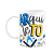 Caneca profissões - Arquiteto - 325ml branca - Imagem 1