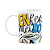 Caneca Profissões - Enfermeiro - 325ml - Branca - Imagem 1