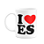 Caneca I Love ES - Espírito Santo - 325ml branca - Imagem 1