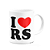 Caneca I Love RS - Rio Grande do Sul - 325ml branca - Imagem 2