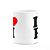 Caneca I Love PI - Piauí - 325ml - branca - Imagem 3