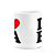 Caneca I Love BA - Bahia - 325ml - branca - Imagem 3