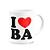Caneca I Love BA - Bahia - 325ml - branca - Imagem 2