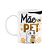 Caneca Flork Mães - Mãe de pet Gato - 325ml - Imagem 1