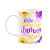 Caneca Floral Mães - Mãe, teu sorriso ilumina minha alma - Imagem 1