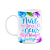 Caneca Floral Mães - Mãe, que a graça de Deus esteja contigo - Imagem 1