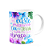 Caneca Floral Mães - Mãe, se existe um pedacinho de céu... - Imagem 2