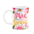 Caneca Floral Mães - Mãe, minha maior benção - 325ml - Imagem 1