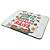 Mouse Pad Divertido Vibes - Nunca foi sorte - 22x18 - Imagem 1