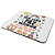 Mouse Pad Divertido Vibes - Vem logo paz interior - Imagem 1