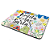 Mouse Pad Divertido Vibes - A meta é não surtar - 22x18 - Imagem 1