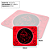 Mouse Pad Signos - Touro - Dark Red - 22x18 - Imagem 3