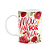 Caneca Floral Mães - Mãe, 24 horas por dia - 325ml - Imagem 1