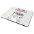 Mouse Pad Flork Mães - Eu era normal mas aí tive 2 filhos - Imagem 1