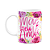 Caneca Floral Mães - Mãe eu te amo - M3 - 325ml - Imagem 1