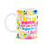 Caneca Floral Mães - Por isso Deus criou você! - Imagem 1