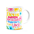 Caneca Floral Mães - Por isso Deus criou você! - Imagem 2