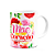 Caneca Floral Mães - Mãe do coração - 325ml - Imagem 2
