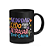 Caneca Vibes - Acordar cedo pra atrasar com calma - Preta - Imagem 2