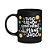 Caneca Vibes - Tudo saindo conforme o não planejado - Preta - Imagem 1