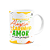 Caneca - Meu amigo secreto - É Alegria, carinho e amor - Imagem 2