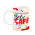 Caneca - Minha amiga secreta - Bebe mais café do que água - Imagem 1