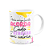 Caneca Minha amiga Secreta - Acorda cedo p atrasar com calma - Imagem 2
