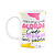 Caneca Minha amiga Secreta - Acorda cedo p atrasar com calma - Imagem 1