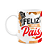 Caneca dos Pais - Feliz dia dos pais - M3 - 325ml - Imagem 1