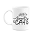 Caneca Motivação - Sorriso, Amor e Café - 325ml - Imagem 1