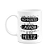 Caneca Motivação - E a vontade de ser feliz - 325ml - Imagem 1